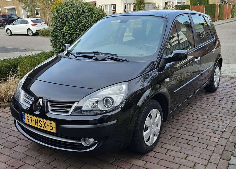 Zwart Gebruikt 2009 Renault Scénic III Business MPV | € 3.950 (Super prijs) - Afbeelding 1/4