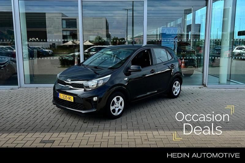Zwart Occasion 2021 Kia Picanto Comfort Hatchback | € 9.945 (Goede deal) - Afbeelding 1/4