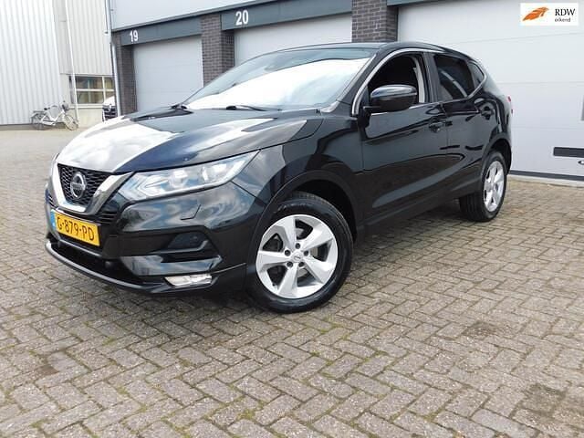 Zwart Gebruikt 2019 Nissan Qashqai SUV | € 15.950 (Goede deal) - Afbeelding 1/4