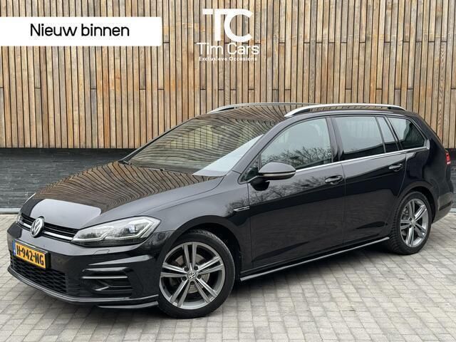 Zwart Gebruikt 2020 VW Golf VII R-line Stationwagen | € 21.950 (Super prijs) - Afbeelding 1/4