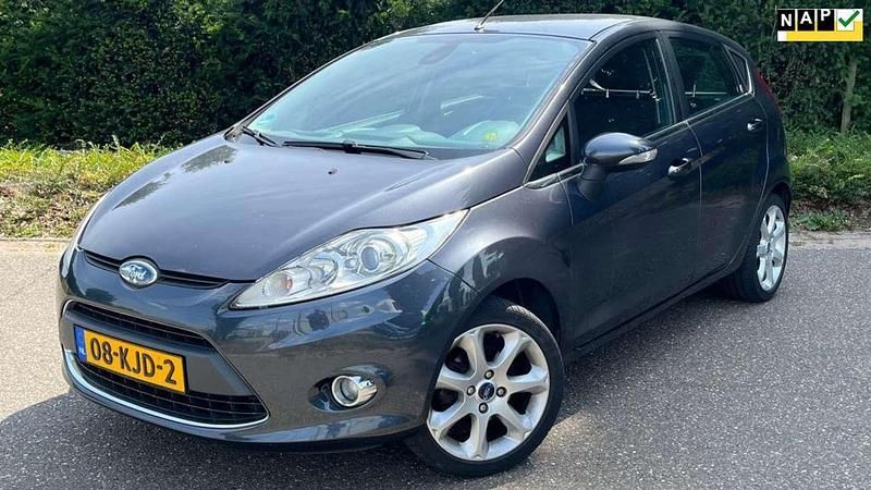 Grijs Gebruikt 2009 Ford Fiesta Ghia Hatchback | € 4.490 (Eerlijke prijs) - Afbeelding 1/4