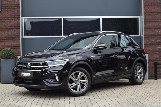 Zwart, metallic lak Gebruikt 2022 VW T-Roc R-line SUV | € 33.950 (Duur) - Afbeelding 1/4