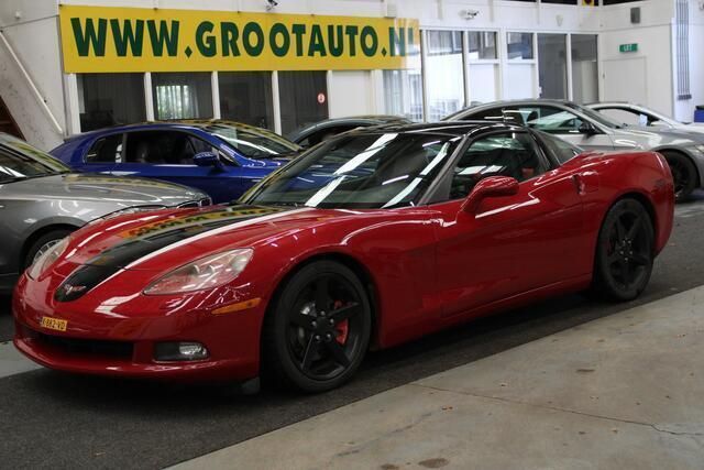 Rood Gebruikt 2007 Chevrolet Corvette C6 Coupé | € 29.944 - Afbeelding 1/4