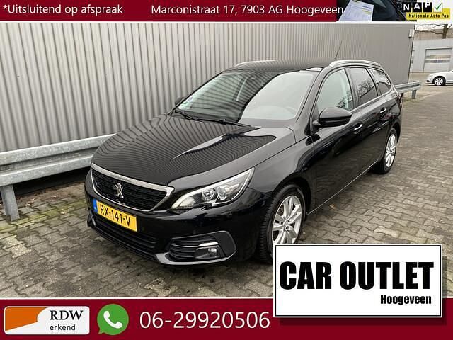 Occasion Peugeot 308 SW 111 PK (81 kW) 2018 Zwart Stationwagen