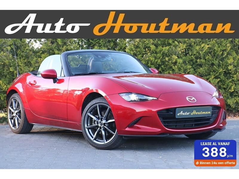 Rood Gebruikt 2016 Mazda MX5 Cabriolet | € 23.950 (Eerlijke prijs) - Afbeelding 1/4