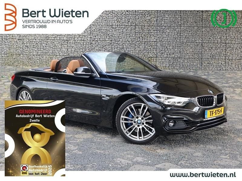 Zwart Gebruikt 2017 BMW 440 Cabriolet | € 32.995 (Eerlijke prijs) - Afbeelding 1/3