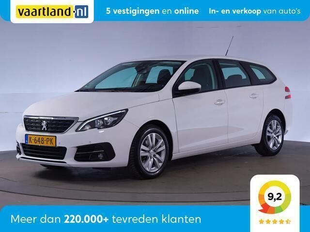 Wit Gebruikt 2021 Peugeot 308 Active Stationwagen | € 9.445 (Super prijs) - Afbeelding 1/3