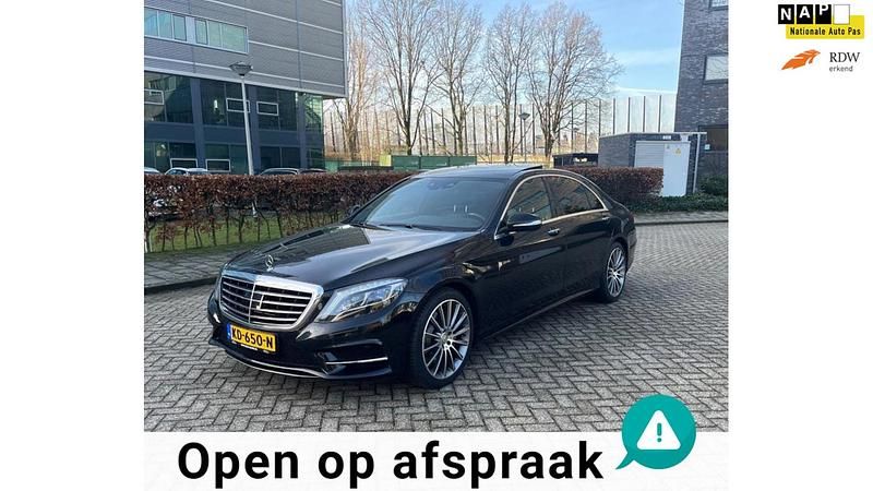 Zwart Gebruikt 2016 Mercedes S350 Prestige Sedan | € 32.499 - Afbeelding 1/4