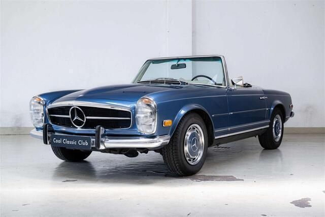 Blauw Gebruikt 1971 Mercedes 280 Cabriolet | € 112.500 - Afbeelding 1/4