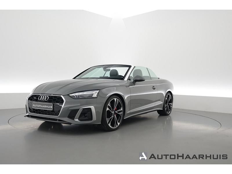 Grijs Occasion 2022 Audi A5 Cabriolet S-Line Cabriolet | € 48.900 (Iets duurder) - Afbeelding 1/3