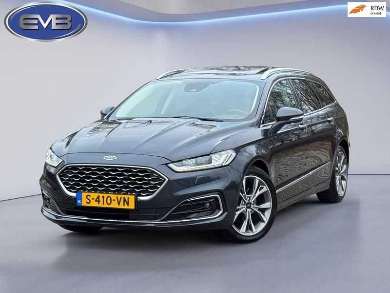 Blauw Gebruikt 2021 Ford Mondeo Vignale Stationwagen | € 22.450 (Eerlijke prijs) - Afbeelding 1/4