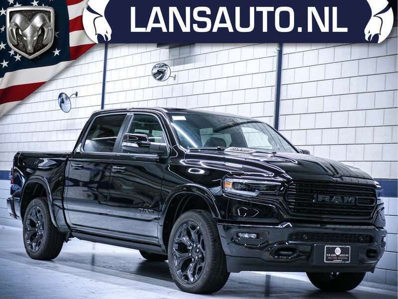 Zwart Gebruikt 2022 Dodge Ram Limited Pickup | € 83.950 - Afbeelding 1/4