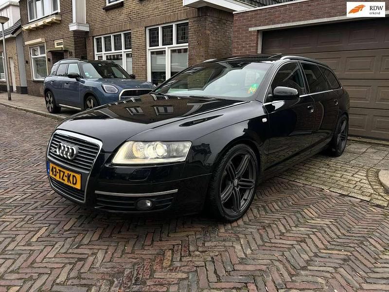 Occasion Audi A6 S-Line 256 PK (188 kW) 2006 Zwart Stationwagen