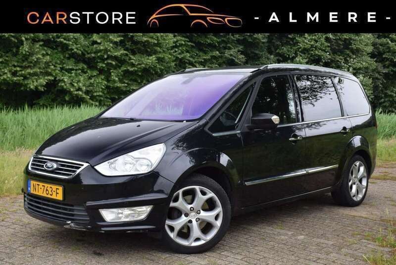 Zwart Gebruikt 2011 Ford Galaxy Titanium MPV | € 5.950 (Super prijs) - Afbeelding 1/4