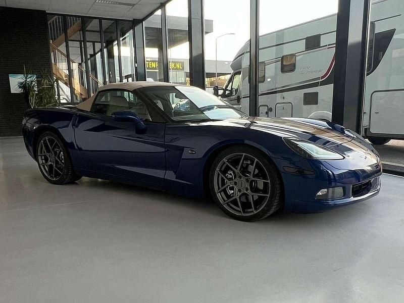 Blauw Gebruikt 2006 Chevrolet Corvette Cabriolet | € 27.500 - Afbeelding 1/4