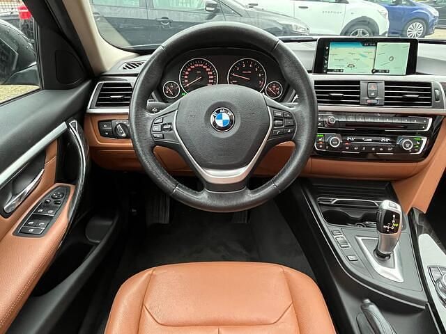 Occasion BMW 320 Luxury Line 184 PK (135 kW) 2017 Zwart (metallic) Stationwagen