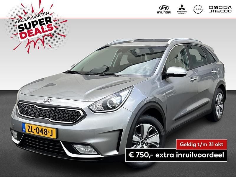 Grijs Gebruikt 2019 Kia Niro SUV | € 19.430 (Eerlijke prijs) - Afbeelding 1/4