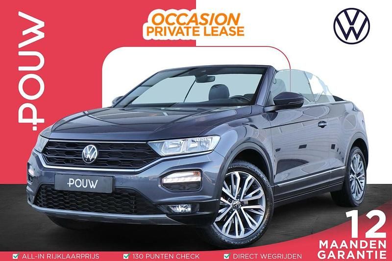 Grijs Occasion 2021 VW T-Roc Cabriolet Style Cabriolet | € 26.450 (Iets duurder) - Afbeelding 1/3