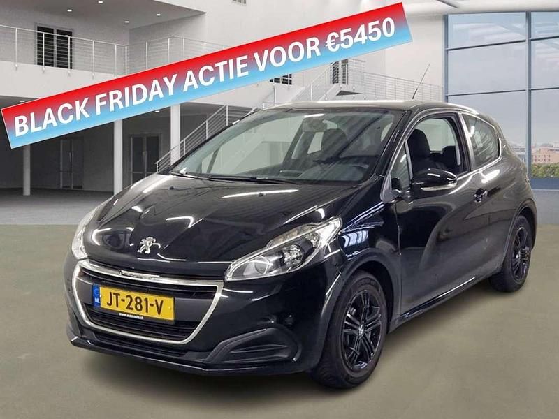 Zwart (metallic) Gebruikt 2016 Peugeot 208 Active Hatchback | € 5.450 (Eerlijke prijs) - Afbeelding 1/4