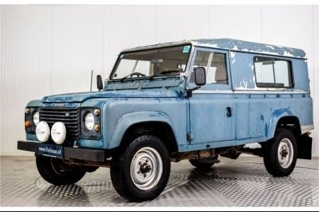 Blauw Gebruikt 1984 Land Rover Defender SUV | € 8.900 - Afbeelding 1/4