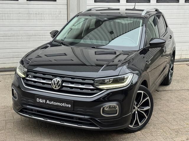 Zwart Gebruikt 2019 VW T-Cross R-line SUV | € 21.500 (Eerlijke prijs) - Afbeelding 1/4
