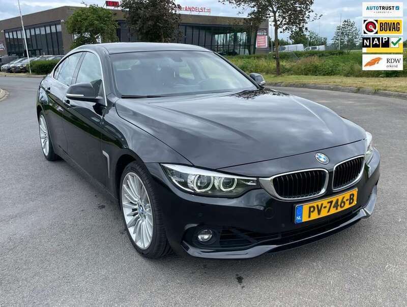 Zwart Gebruikt 2017 BMW 418 Gran Coupé Executive Coupé | € 19.450 (Eerlijke prijs) - Afbeelding 1/4