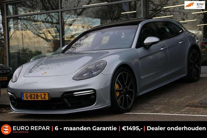 Grijs Gebruikt 2019 Porsche Panamera Sport Turismo Stationwagen | € 81.995 (Super prijs) - Afbeelding 1/4