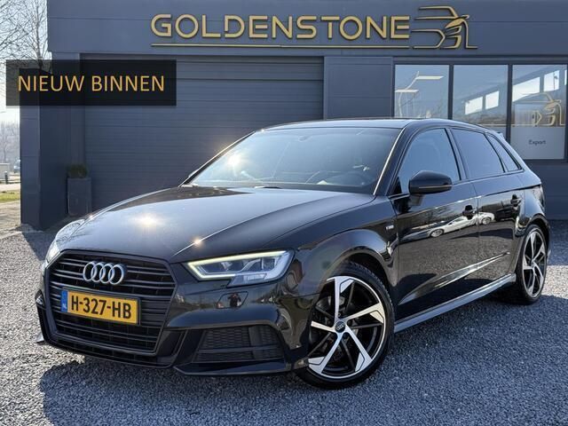 Zwart, metallic lak Gebruikt 2020 Audi A3 Sportback S-Line Hatchback | € 17.443 (Super prijs) - Afbeelding 1/4