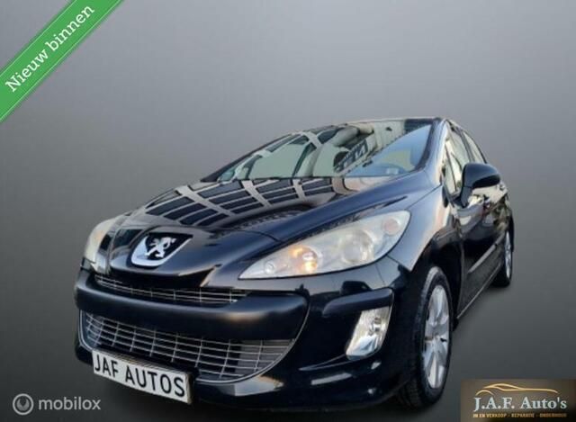 Zwart Gebruikt 2008 Peugeot 308 Hatchback | € 1.999 (Iets duurder) - Afbeelding 1/4