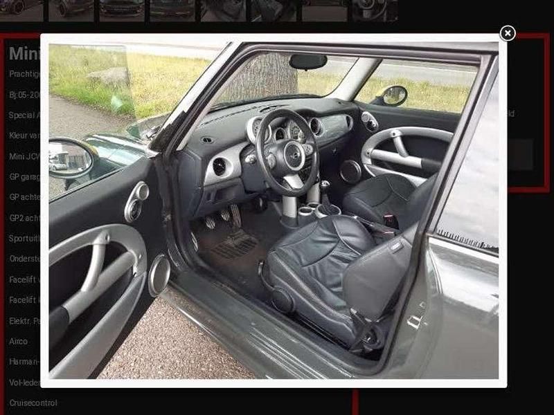 Grijs Gebruikt 2003 Mini Cooper S Hatchback | € 4.495 - Afbeelding 1/4