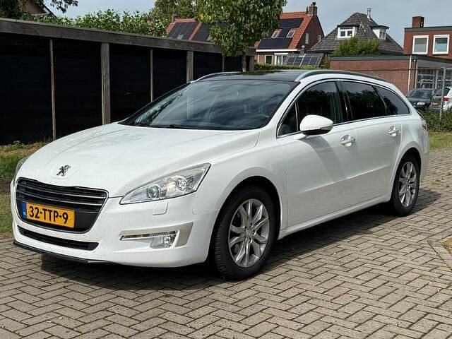 Wit Gebruikt 2012 Peugeot 508 Premium Stationwagen | € 4.945 (Eerlijke prijs) - Afbeelding 1/4