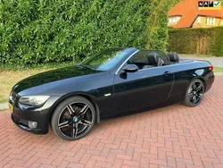 Zwart Gebruikt 2009 BMW 320 Cabriolet Sport Line Cabriolet | € 7.000