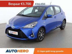 Blauw Gebruikt 2018 Toyota Yaris Hybrid Team Hatchback | € 14.949 (Super prijs)