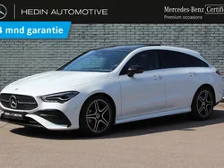 Wit Gebruikt 2024 Mercedes CLA180 Shooting Brake AMG line Stationwagen | € 43.900