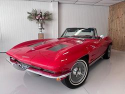 Rood Gebruikt 1963 Chevrolet Corvette C2 Cabriolet | € 69.500