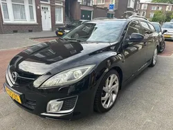 Zwart Gebruikt 2008 Mazda 6 Stationwagen | € 5.950 (Super prijs)