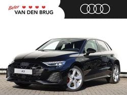 Zwart Nieuw 2025 Audi A3 Sportback e-tron Competition Sedan | € 51.400 (Goede deal)