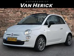 Wit, metallic lak Gebruikt 2015 Fiat 500C Lounge Cabriolet | € 6.995 (Goede deal)