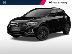 Zwart Nieuw 2025 VW T-Roc R-line Edition SUV | € 49.990 (Duur)