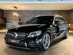 Zwart Gebruikt 2019 Mercedes C200 AMG Stationwagen | € 28.950 (Eerlijke prijs)