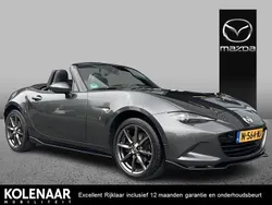 Machine gray metallic (46g) Gebruikt 2018 Mazda MX5 Cabriolet | € 27.895 (Eerlijke prijs)