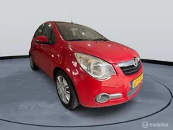 Rood Gebruikt 2008 Opel Agila Enjoy Hatchback | € 2.850 (Super prijs)