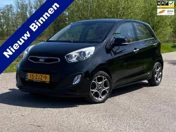 Zwart Gebruikt 2012 Kia Picanto Hatchback | € 5.895 (Iets duurder)