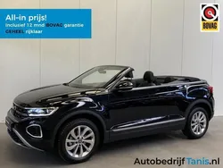 Zwart, metallic lak Gebruikt 2024 VW T-Roc Cabriolet Style Cabriolet | € 37.950 (Eerlijke prijs)