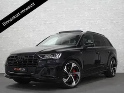 Zwart Gebruikt 2020 Audi Q7 S-Line SUV | € 59.800 (Eerlijke prijs)