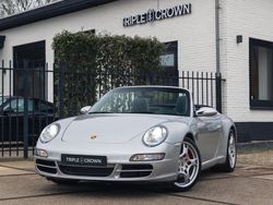 Zilver Gebruikt 2008 Porsche 911 Carrera S Cabriolet Sport Cabriolet | € 62.950