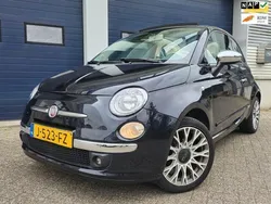 Zwart Gebruikt 2013 Fiat 500C Lounge Cabriolet | € 6.950 (Eerlijke prijs)