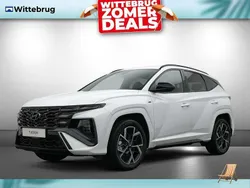 Grijs, metallic lak Nieuw 2024 Hyundai Tucson Premium SUV | € 42.925 (Iets duurder)