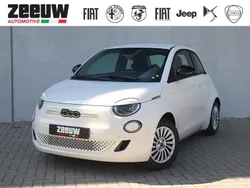 Wit Nieuw 2025 Fiat 500e Red Hatchback | € 34.900