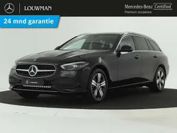 Zwart Gebruikt 2024 Mercedes C300 AMG line Stationwagen | € 46.895 (Super prijs)